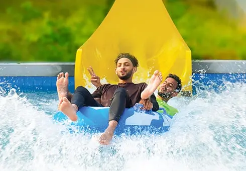 Rides at vismaya water theme park in kerala